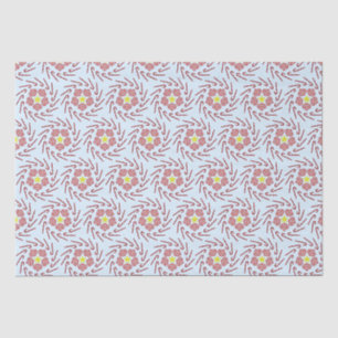 Preppy Christmas Pinwheel Seidenpapier