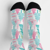Preppy Christmas Socken (Oben)