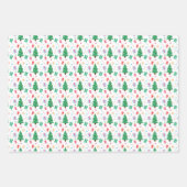 Preppy Christmas Tree Gift Candy Geschenkpapier Set (Vorderseite 2)
