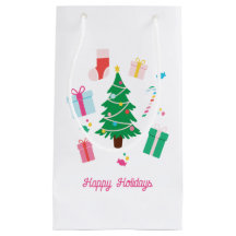 Preppy Christmas Tree Gift Candy Strumpf