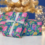 Preppy Christmas Wrapper Geschenkpapier<br><div class="desc">Unser ästhetisches Verpackungspapier ist perfekt für jeden Anlass, vom Geburtstag bis zum Urlaub und alles dazwischen. Es ist der beste Weg, jemandem zu zeigen, den man interessiert, mit einem wunderschön verpackten Geschenk, das sie lieben werden.</div>
