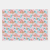 Preppy Christmas Wrapper Geschenkpapier Set (Vorderseite 3)