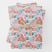 Preppy Christmas Wrapper Geschenkpapier Set (Beispiel)