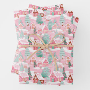 Preppy Christmas Wrapper Geschenkpapier Set
