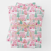 Preppy Christmas Wrapper Geschenkpapier Set (Beispiel)