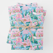 Preppy Christmas Wrapper Geschenkpapier Set (Beispiel)