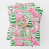 Preppy Christmas Wrapper Geschenkpapier Set (Beispiel)