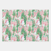 Preppy Christmas Wrapper Geschenkpapier Set (Vorderseite)