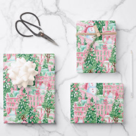 Preppy Christmas Wrapper Geschenkpapier Set