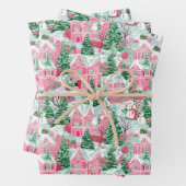 Preppy Christmas Wrapper Geschenkpapier Set (Beispiel)
