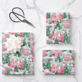 Preppy Christmas Wrapper Geschenkpapier Set