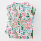 Preppy Christmas Wrapper Geschenkpapier Set (Beispiel)
