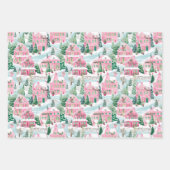 Preppy Christmas Wrapper Geschenkpapier Set (Vorderseite 2)