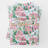 Preppy Christmas Wrapper Geschenkpapier Set (Beispiel)