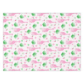 Preppy Classic Giraffen und Cosmopolitans Dschunge Tischdecke (Vorderseite (Horizontal))