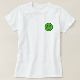Preppy Clover Happy Face T-Shirt