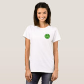 Preppy Clover Happy Face T-Shirt (Vorne ganz)