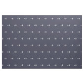 Preppy Coastal Palm Tree on Midnight Blue Stoff (Yard (91,4 cm))