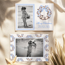 Preppy Coaster Oyster Bow Wreath Foto Holiday