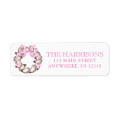 Preppy Coaster Oyster Bow Wreath Weihnachten (Vorne)