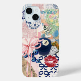 Preppy Collage, Summer Collage Phone Case