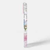 Preppy Collage, Summer Collage Phone Case (Rückseite / Links)