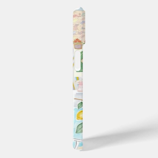 Preppy Collage, Summer Collage Phone Case (Rückseite / Rechts)