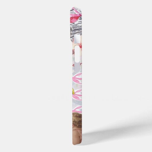 Preppy Collage, trendy Summer Collage Phone Case (Rückseite / Links)