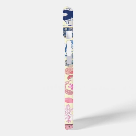 Preppy Collage, trendy Summer Collage Phone Case (Rückseite / Links)