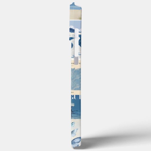 Preppy Collage, trendy Summer Collage Phone Case (Rückseite / Links)