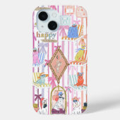 Preppy Collage, trendy Summer Collage Phone Case (Rückseite)