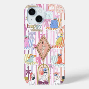 Preppy Collage, trendy Summer Collage Phone Case