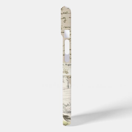 Preppy Collage, trendy Summer Collage Phone Case (Rückseite / Links)