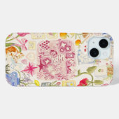 Preppy Collage, trendy Summer Collage Phone Case (Rückseite (Horizontal))