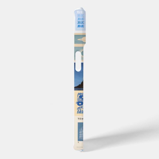 Preppy Collage, trendy Summer Collage Phone Case (Rückseite / Rechts)