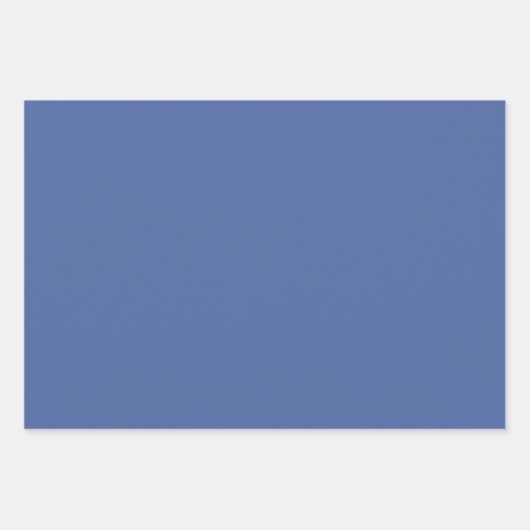 Preppy Coquette Bow Dusty Blue Line Gezeichnet Wra Geschenkpapier Set (Vorderseite 3)