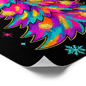 Preppy Coquette Tree Christmas Crew 2025 Family Ma Poster (Ecke)