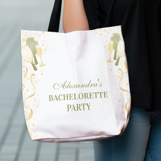 Preppy Courtside Pickleball Bachelorette Party Tasche