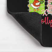 Preppy Cute Just A Jolly Goose Merry Goosemas Chri Mousepad (Ecke)