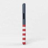 Preppy-Design Modernes, niedliches Navy-Blau Case-Mate iPhone Hülle (Hinten/Rechts)