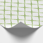 Preppy Diamond Garden Trellis Geschenkpapier (Ecke)