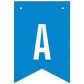 Preppy Dinosaur Silhouette Geburtstagsbanner Wimpelkette (Dritte Fahne)