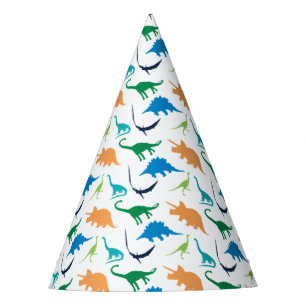 Preppy Dinosaurier-Geburtstags-Party-Hüte Partyhütchen