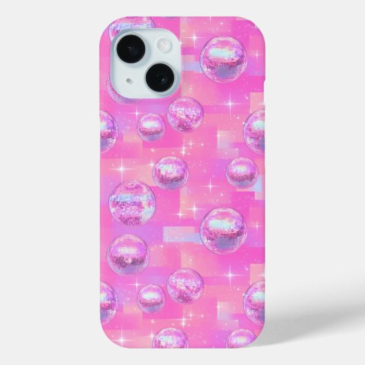 Preppy Disco Ball Phone Case (Rückseite)
