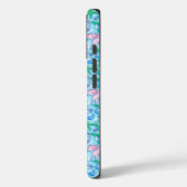 Preppy Elephant Monogram Tropical Case-Mate iPhone Hülle (Rückseite / Links)