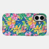 Preppy floral tropical Case-Mate iPhone hülle (Rückseite (Horizontal))
