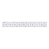 Preppy florale Ribbonerie Aquarell Blume Bogen Ripsband (Vorderseite)