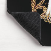 Preppy Ghost Boo,leopard Soky Coquette,halloween F Mousepad (Ecke)