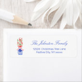 Preppy Ginger Jar Holiday Rücksendeadresse (Insitu)