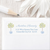 Preppy Ginger Jar Lemon Tree Rücksendeadresse (Insitu)